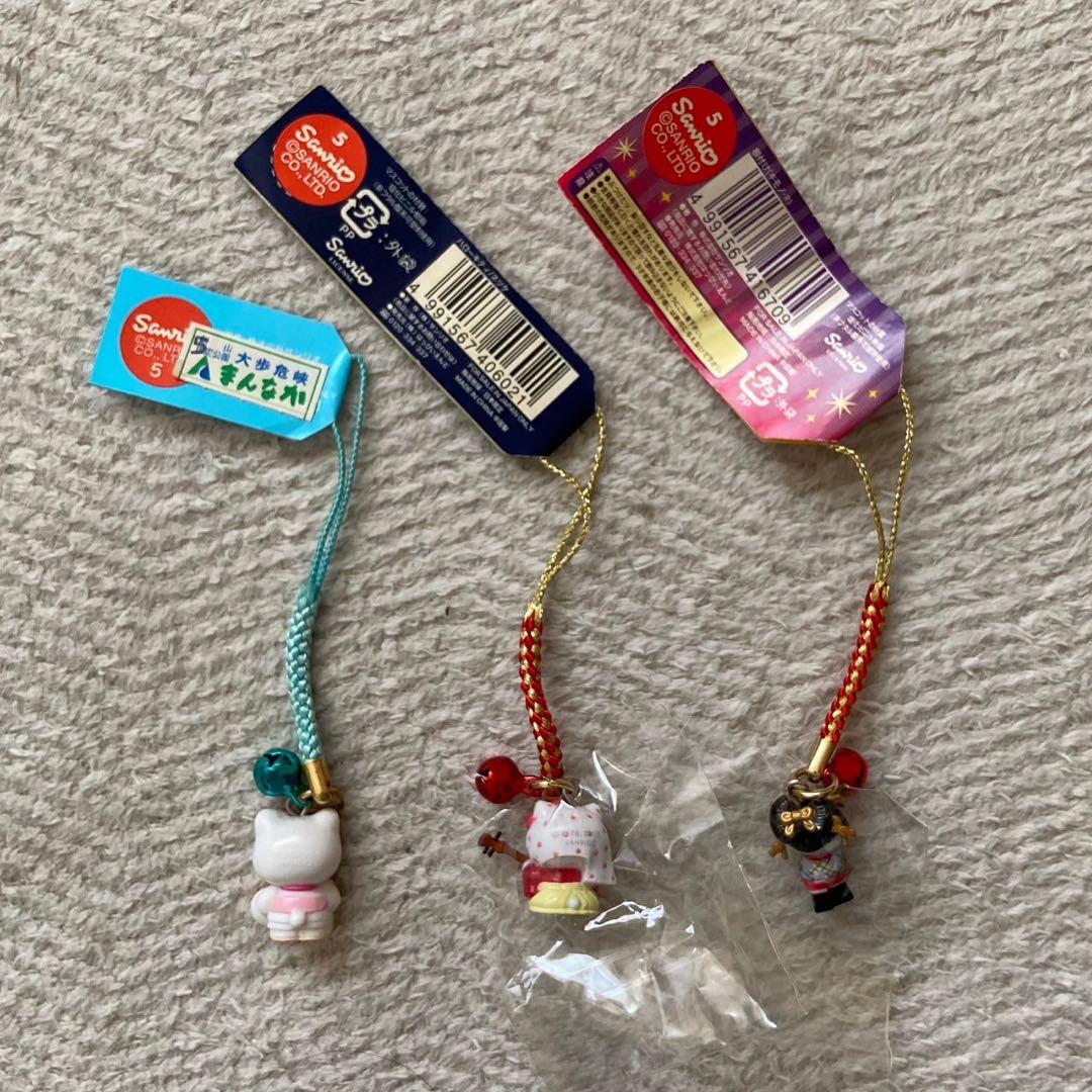 【ご当地キティ】 ハローキティ 根付けチャーム ストラップ キーホルダー 13個