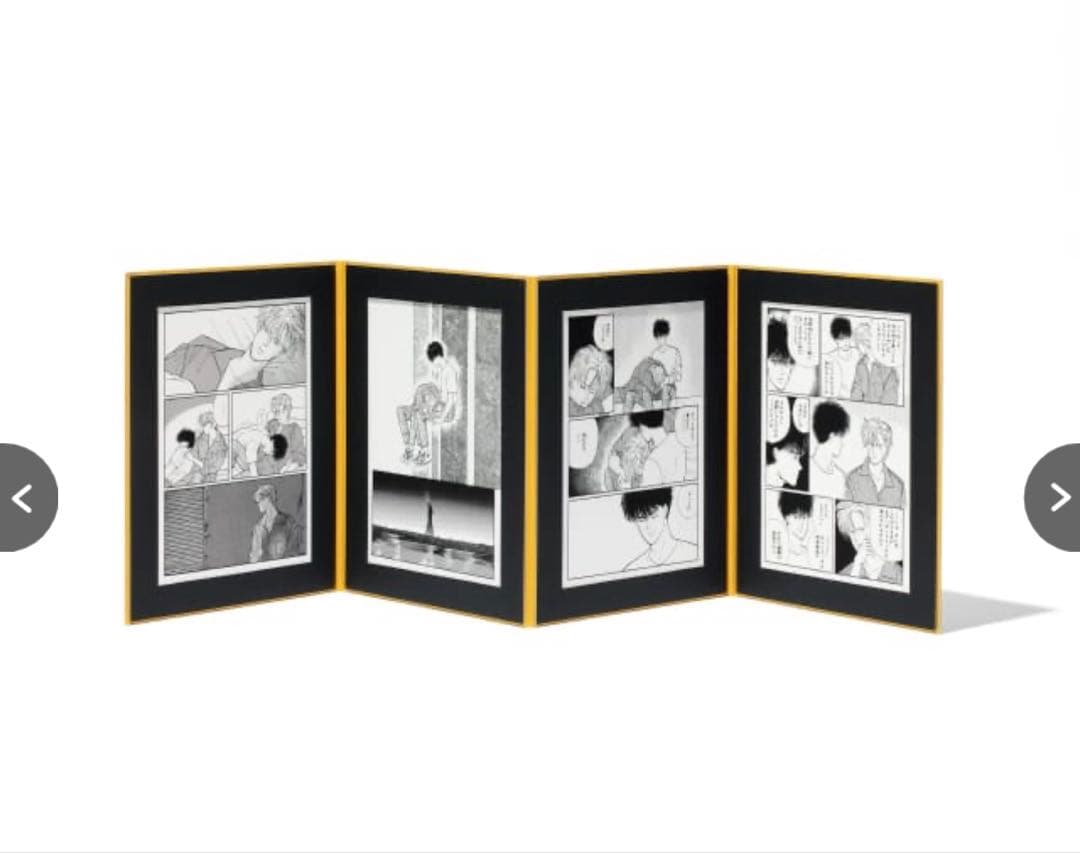 バナナフィッシュ 『BANANA FISH』 卓上複製原稿　ASH EIJI