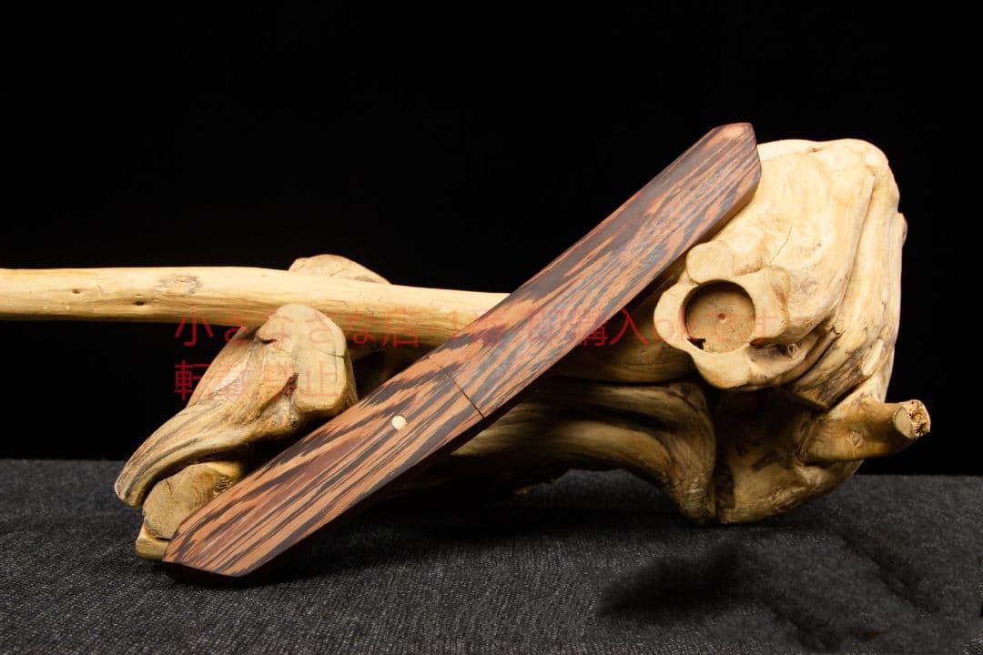 花梨木小短刀-高性能マンガン鋼 古兵器 武具　刀装具　日本刀　模造刀 軍刀