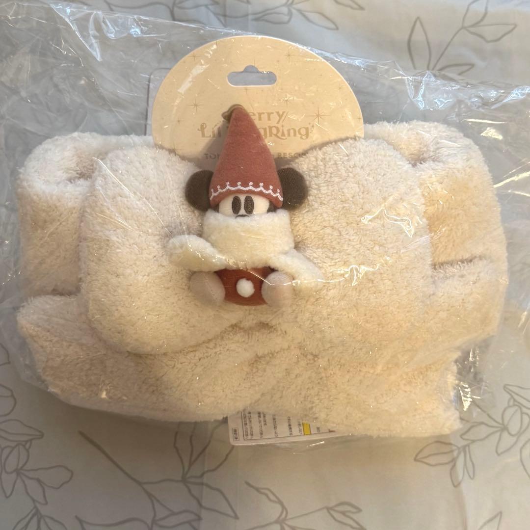 ディズニー　リルリンリン カチューシャ＆マフラー＆イヤーマフ3点セット①