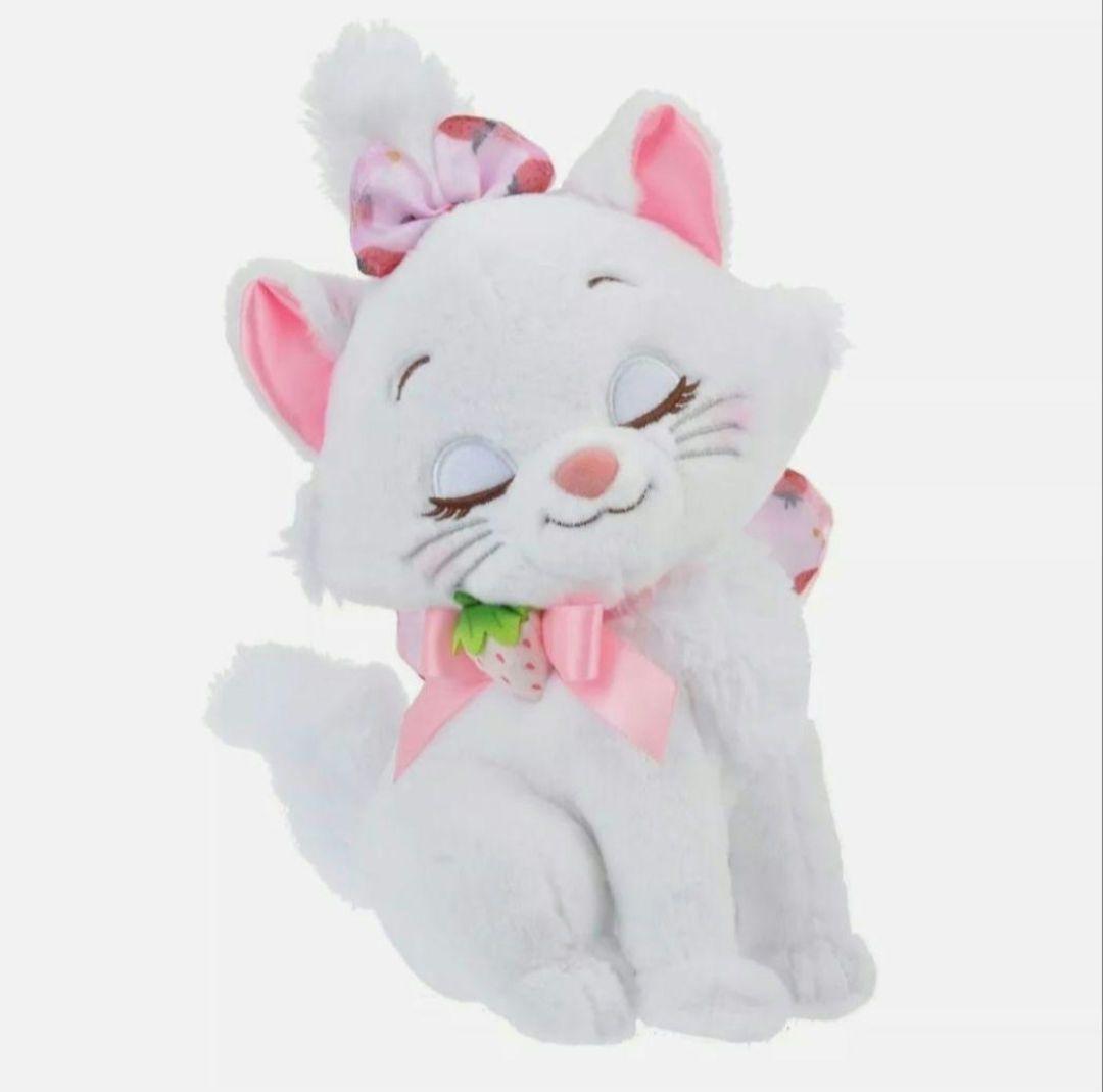 ディズニー　マリー　ミニー　ストロベリー　ぬいぐるみ＆ぬいぐるみキーホルダー