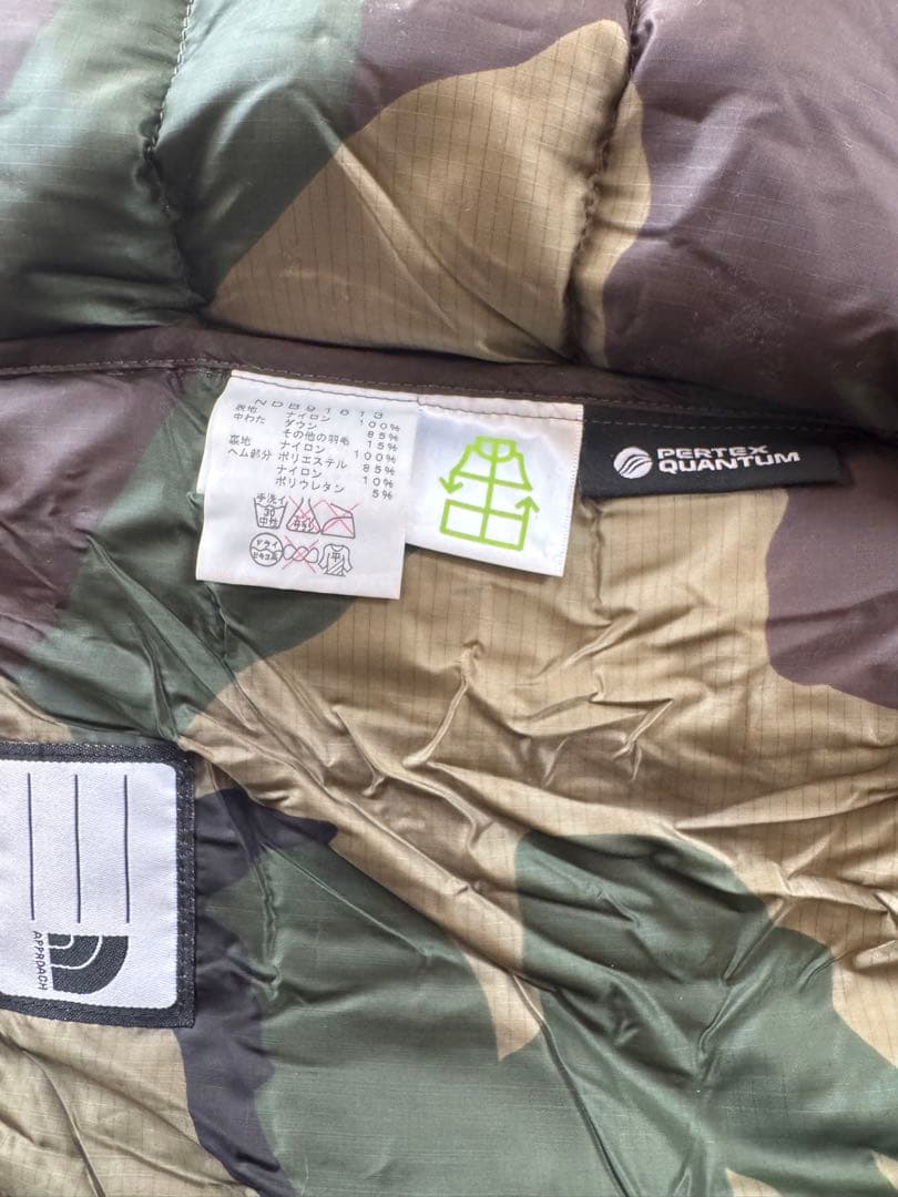 THE NORTH FACE 迷彩ダウンコート 90