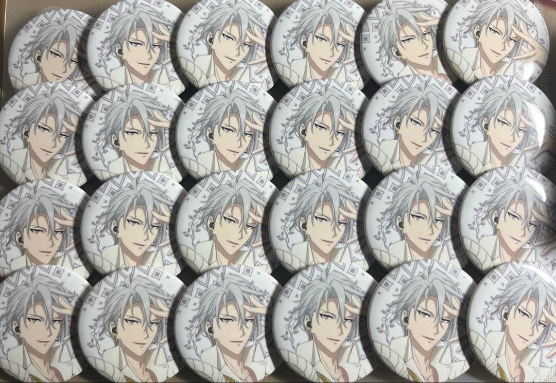 八乙女楽 ムビナナ 缶バッジ アニメイト特典 アイナナ アイナナ』八乙女楽、九条天、十龍之介だらけのトレーディング缶バッジ