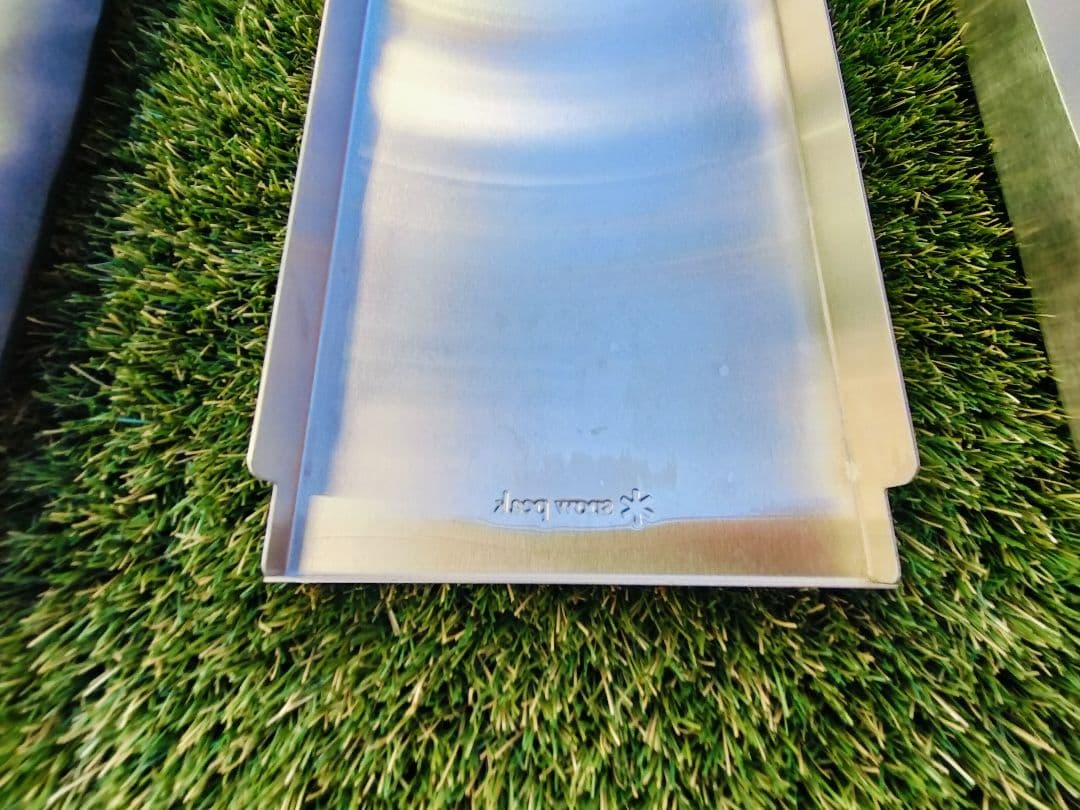 ☆希少☆snow peak IGT ステンレストレー 2枚セット ケース付