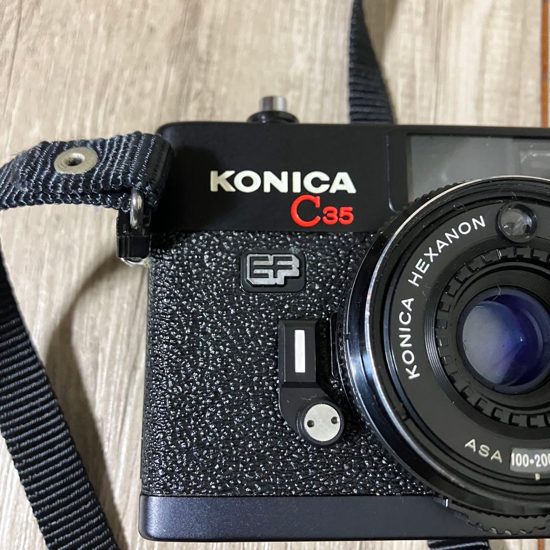 3F② 希少・美品級Konica C35 EF ピッカリコニカ 昭和レトロ - メルカリ