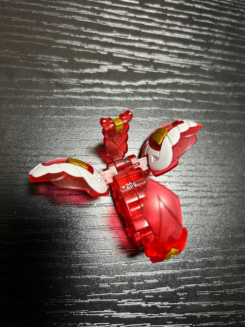 爆丸 士ドラガオン 轟ガリュウ 瞬ホルス セット 瞬クリアレッドver