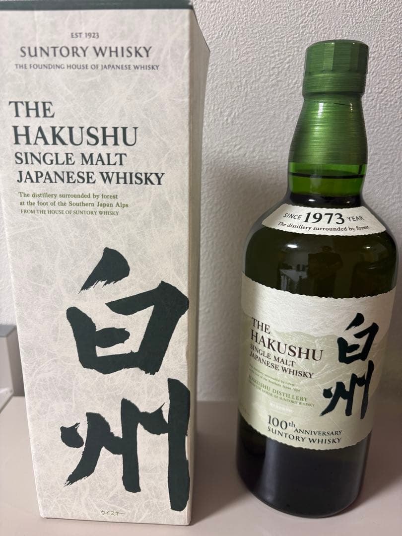 THE HAKUSHU シングルモルトウイスキー 700ml 100周年記念 - メルカリ