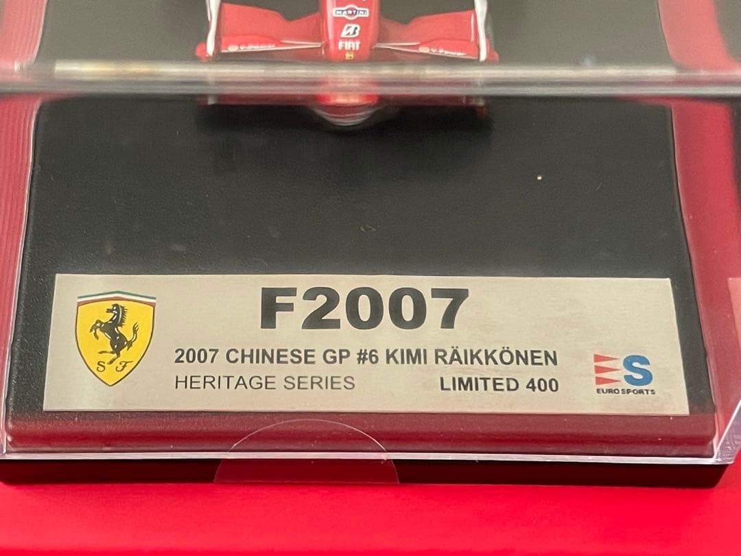 Look Smart キミライコネンF2007限定400中国GP