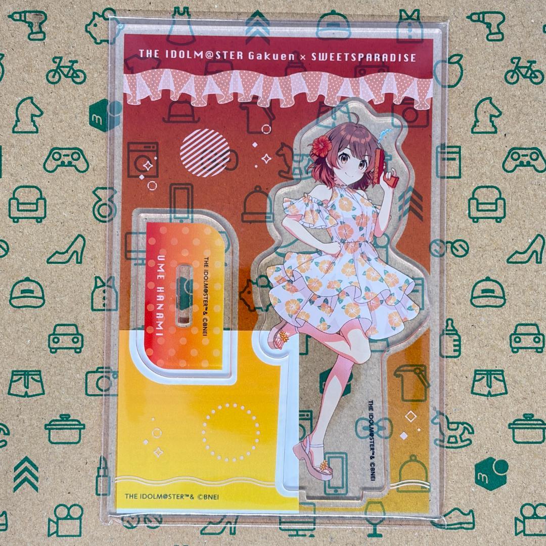 学マス バカンス衣装 アクリルスタンド12体セット スイパラコラボ第3弾