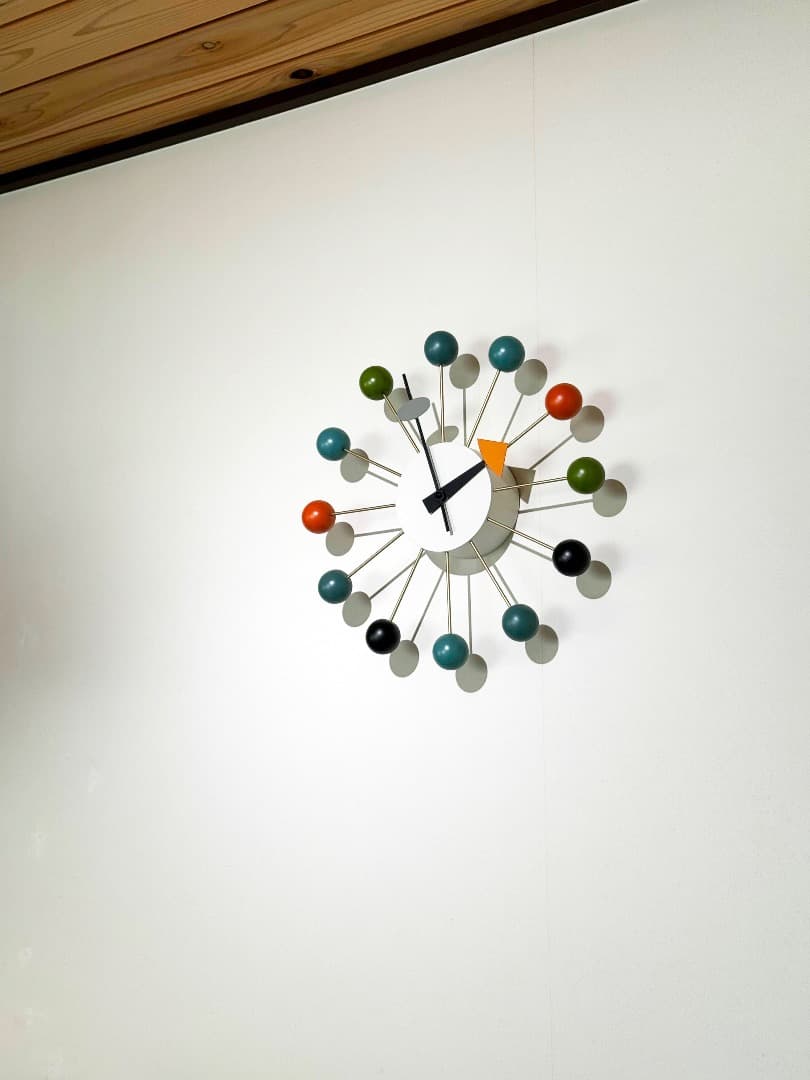 Vitra　ボールクロック　定価49,500円　本物　Ball Clock