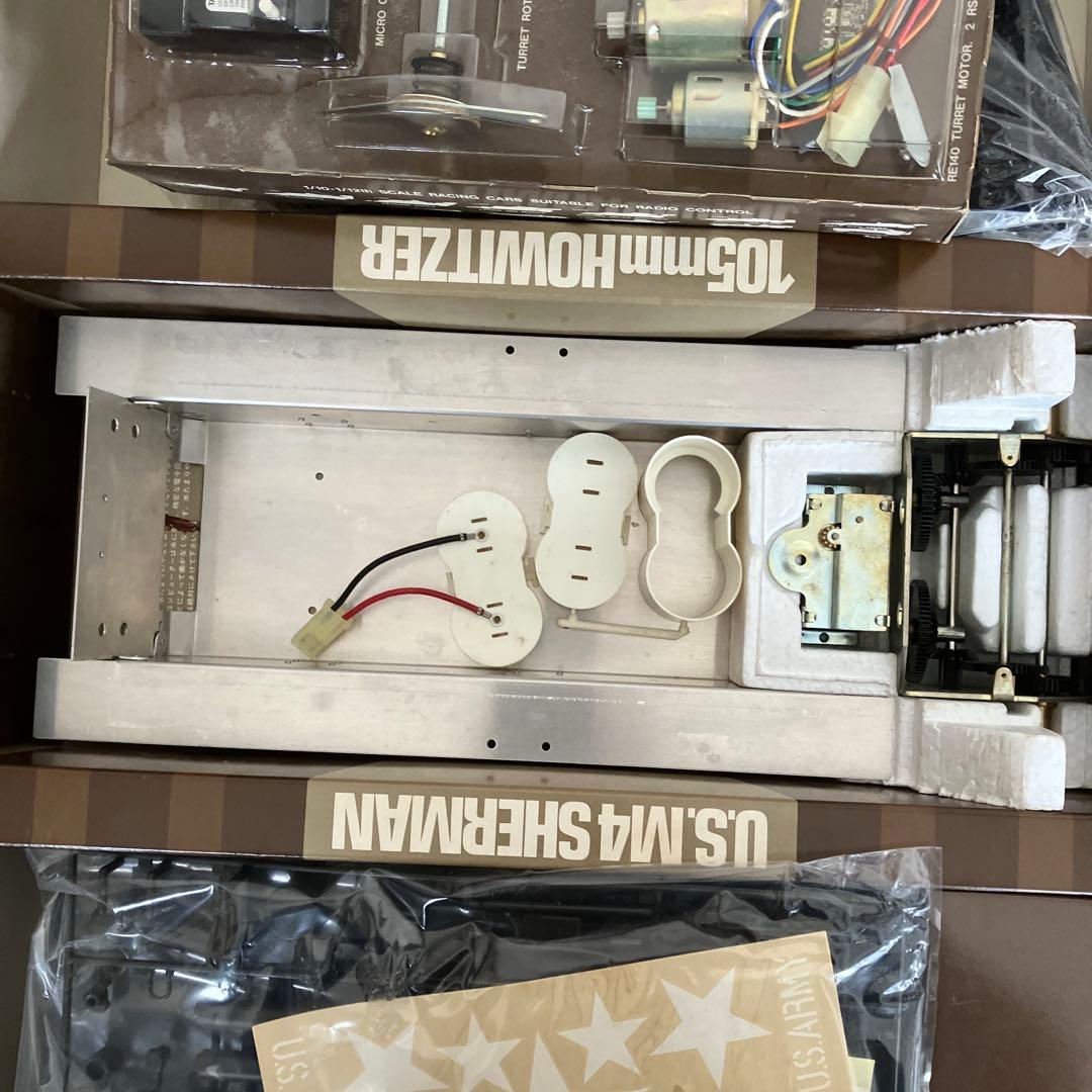 タミヤ1/16 M4シャーマン105mm榴弾砲コンピュータコントロールタンク