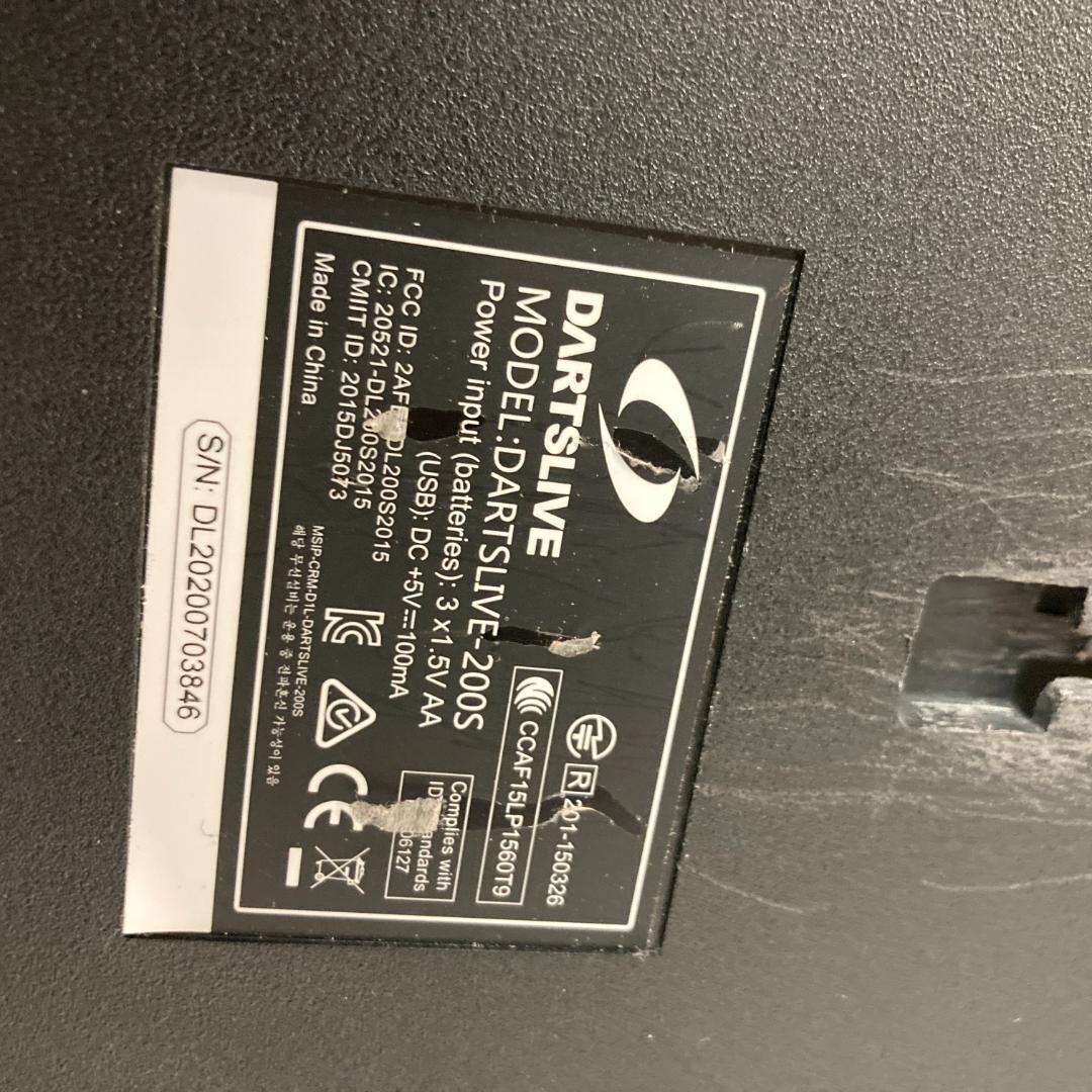 DARTSLIVE-200S【中古ジャンク品】57250704G07L