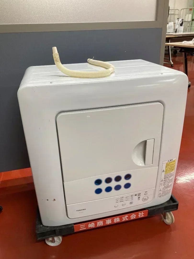 TOSHIBA 衣類乾燥機 ED-458 2021年製 4.5kg