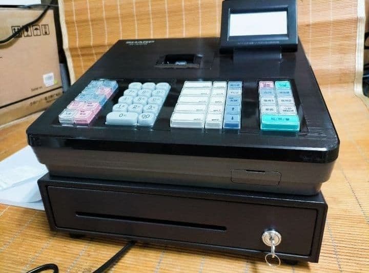 美品シャープレジスター XE-A207 PC連携売上管理設定無料 991109