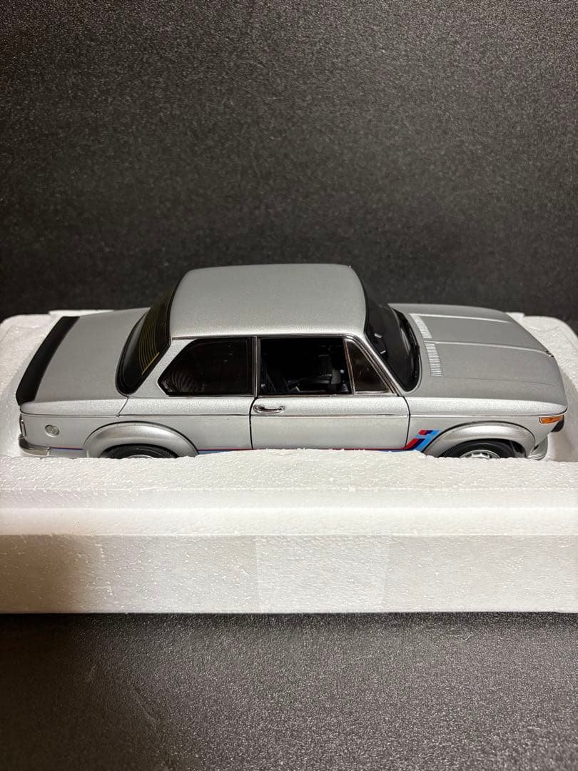 AUTO art 1/18 BMW 2002 TURBO シルバー マルニターボ