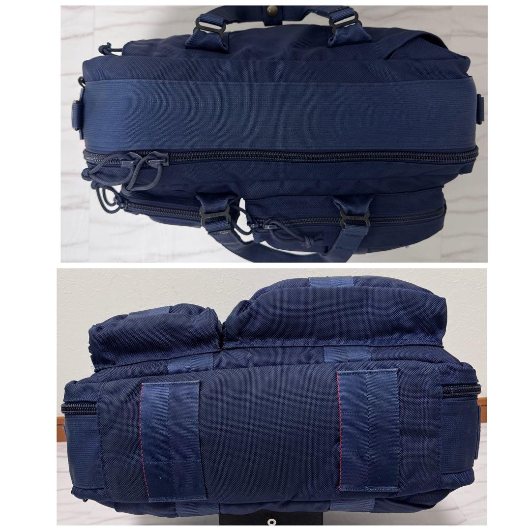 希少✨別注BRIEFING×BEAMS+ 3way ビジネスリュック 青 PC可