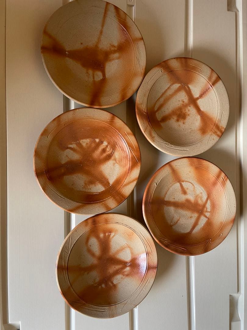 (ちゃそ断捨離さん専用)備前焼コーヒーカップ5客セット(山口正倫作)