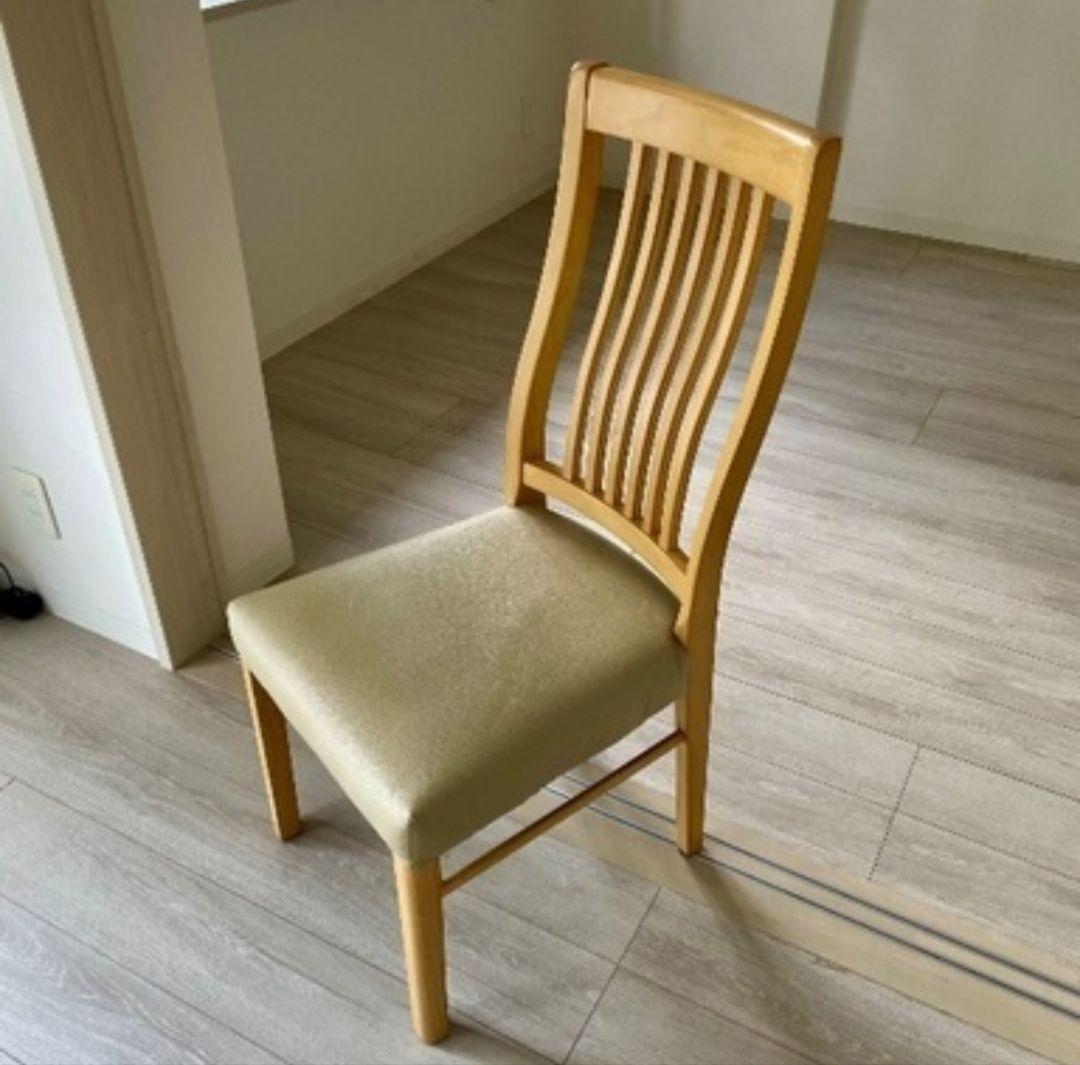 【美品】ニトリ　ダイニングテーブルセット　DT インテール135