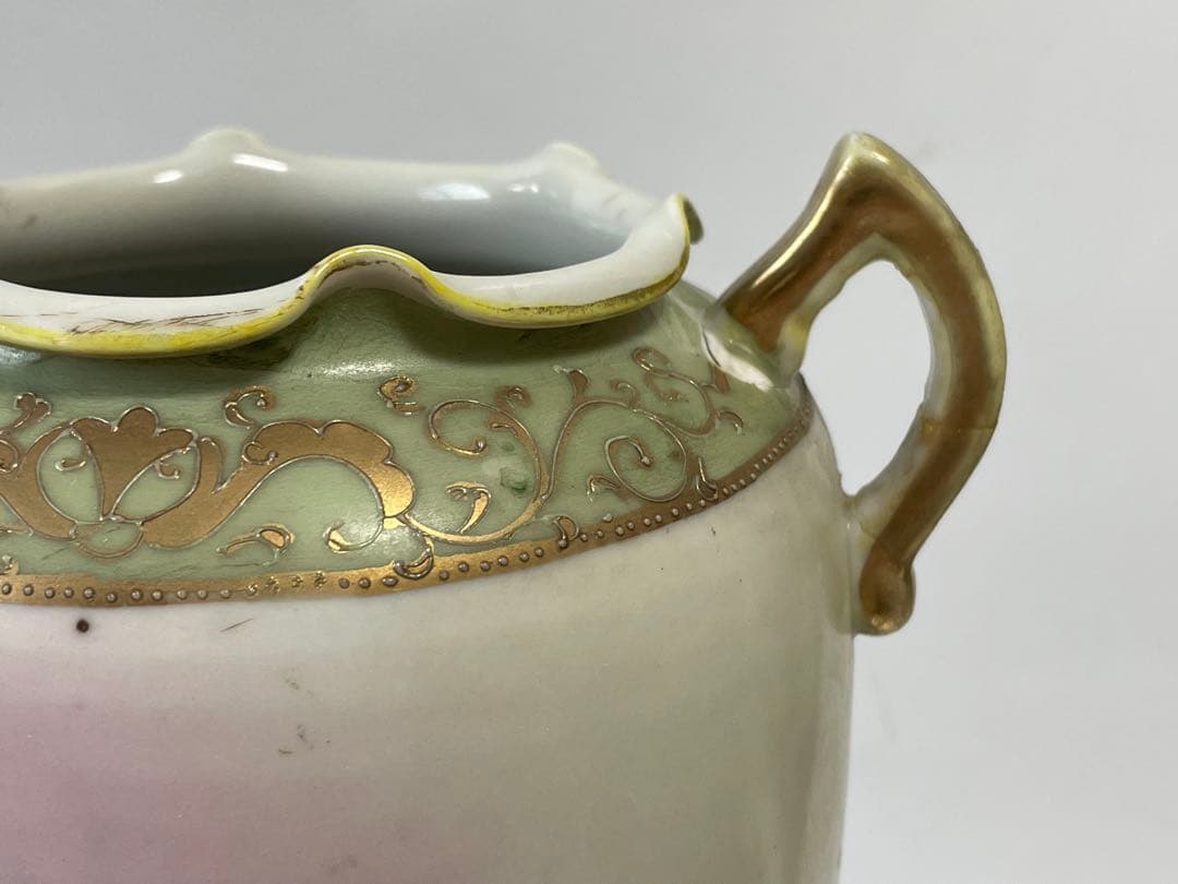 I.E. & C. Co. Japan Hand-Painted Vase 花瓶 小 花瓶