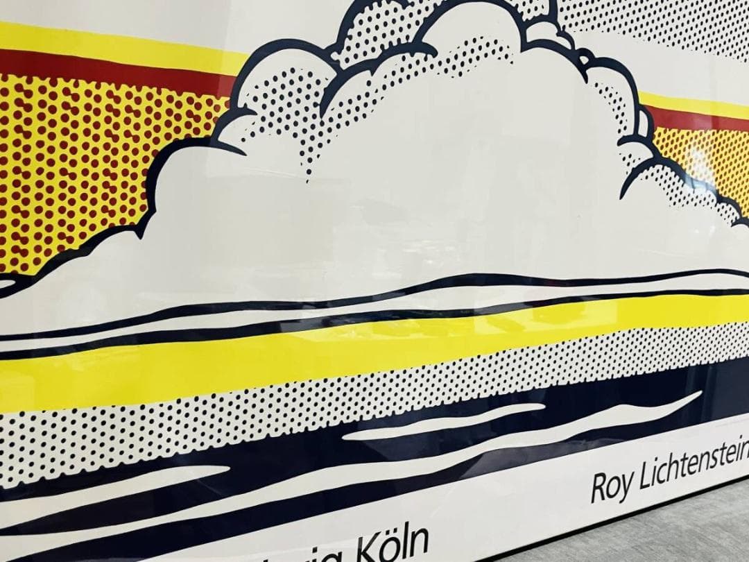 ロイ・リキテンスタイン 雲と海ポスター 70×120