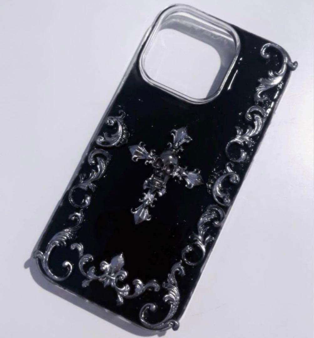 装飾的ライターケースとスマホケースセット