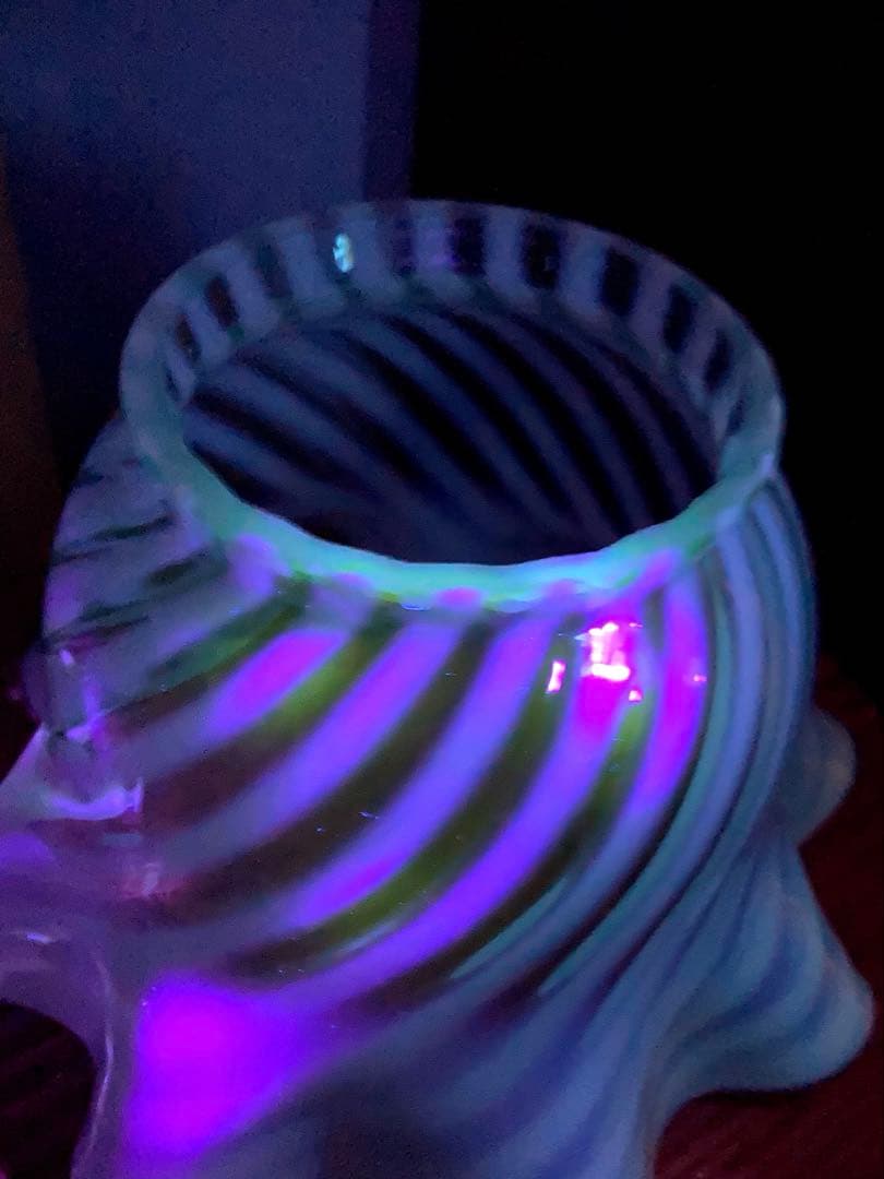 専用）フェントン 大きなランプシェード アンティーク スタンドセット