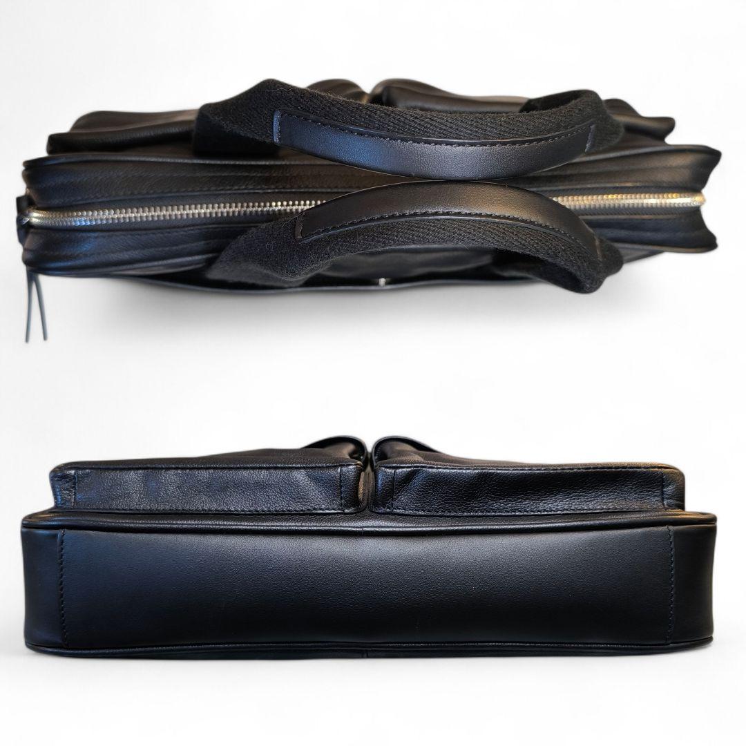 美品✨COACH ブリーフケース 2way レザー ブラック A4収納 コーチ