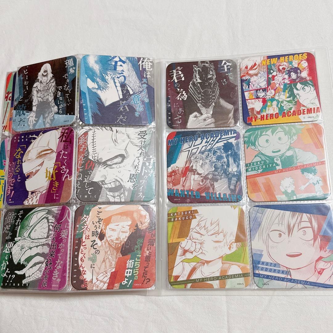 僕のヒーローアカデミア ヒロアカ展 アートコースター コンプリート 特典