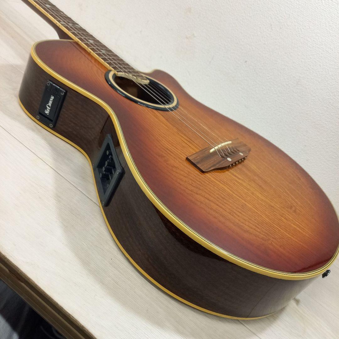 現状渡し Sechong エレアコ EA430 CS チェリーサンバースト