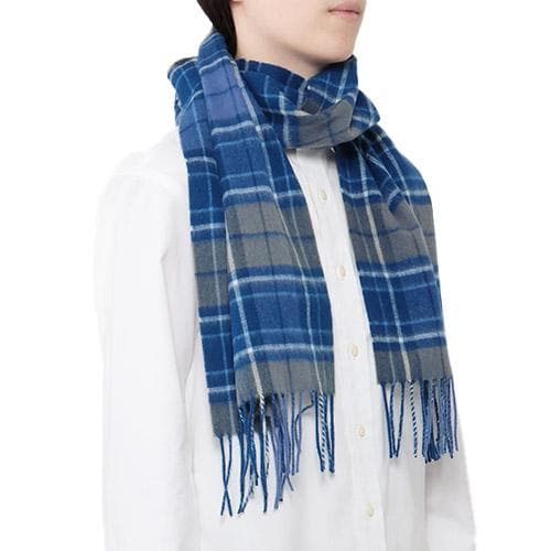 ANAオリジナル＞Aquascutum アクアスキュータム チェックマフラー