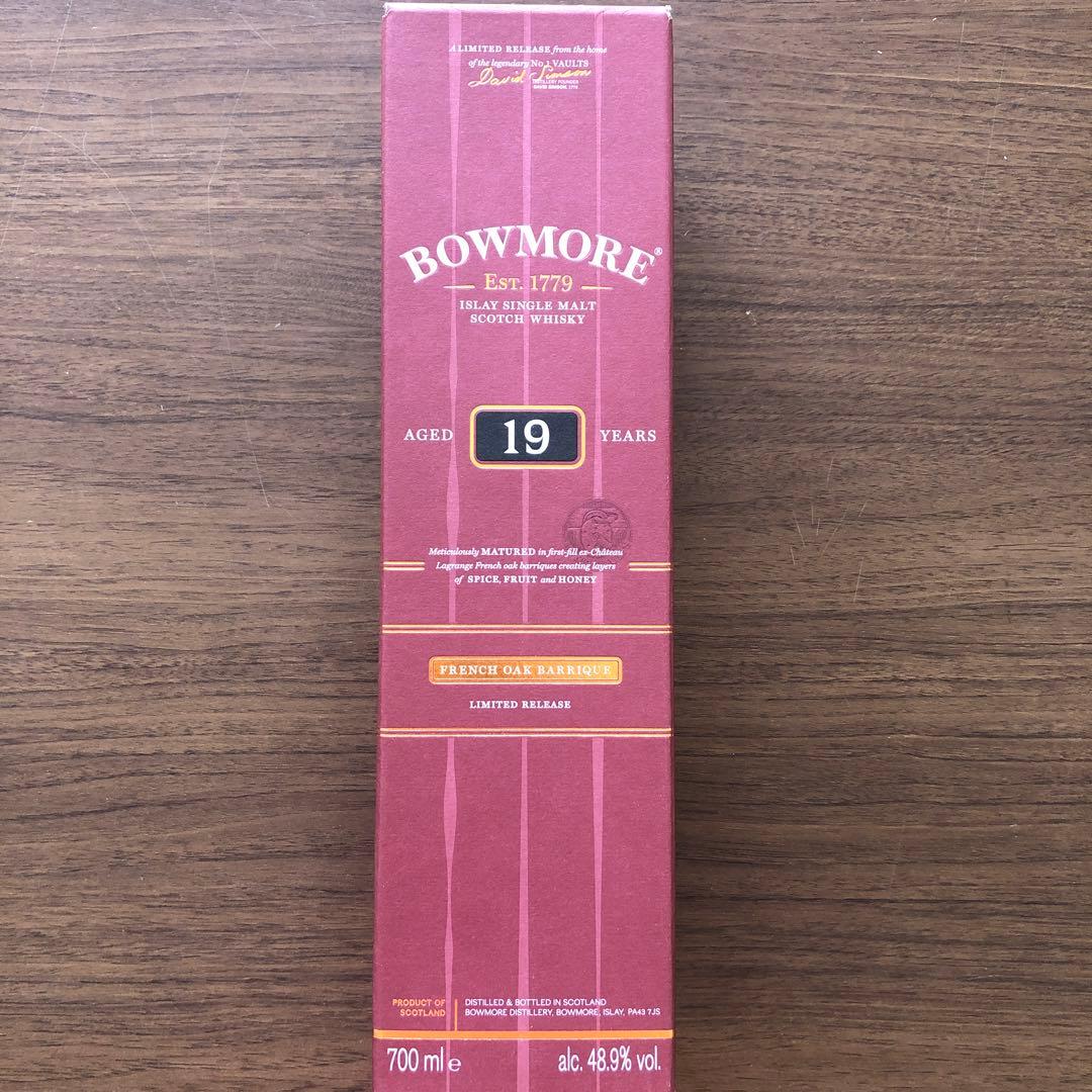 未開栓 BOWMORE ボウモア 19年 48.9度 700ml