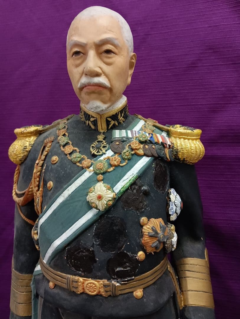 戦前稀少レア大日本帝国海軍東郷平八郎元帥大正〜昭和戦前頃46センチ