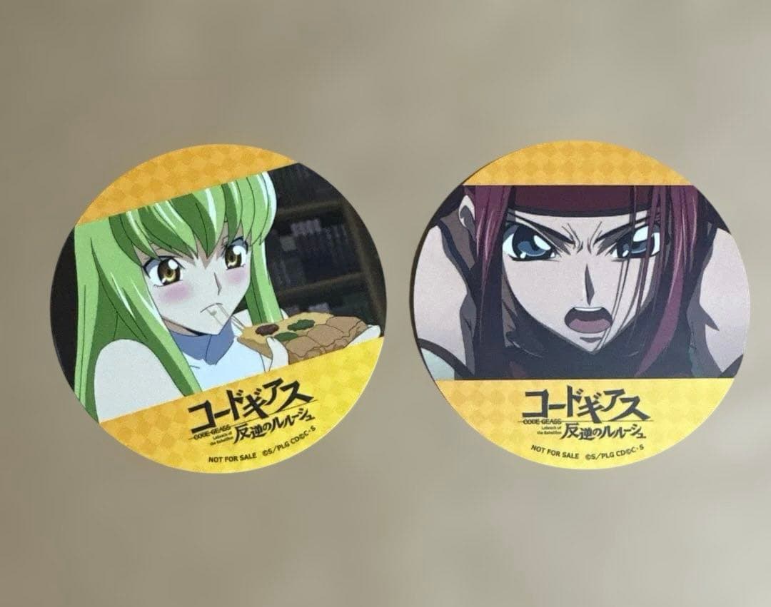 PABLO mini パブロ コードギアス 注文特典 コースター - メルカリ