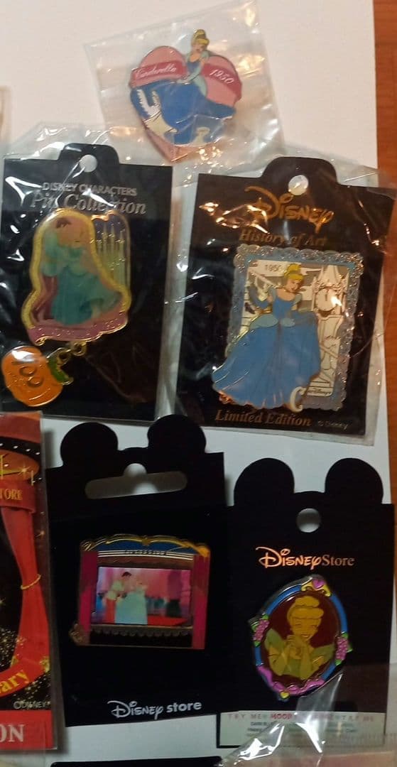 ディズニー シンデレラ ピンバッジセット