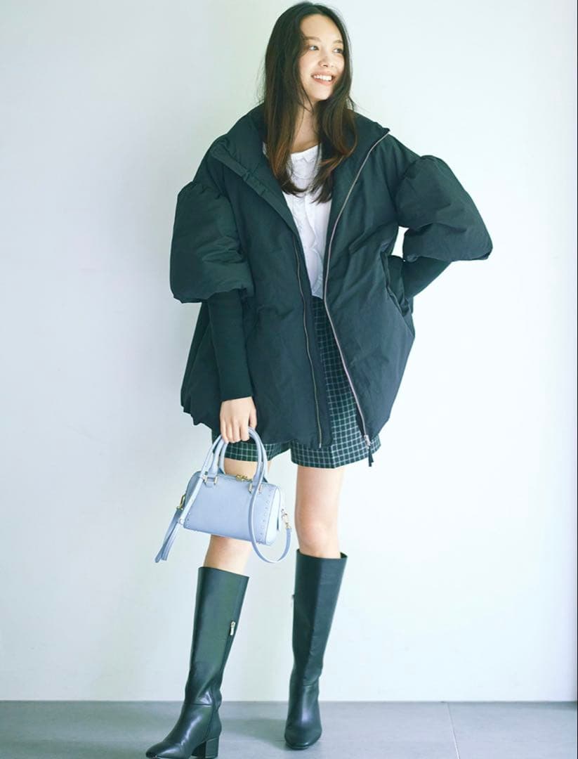 【美品】CELFORD リュタン ビジュースタッズボストンバッグ SAX