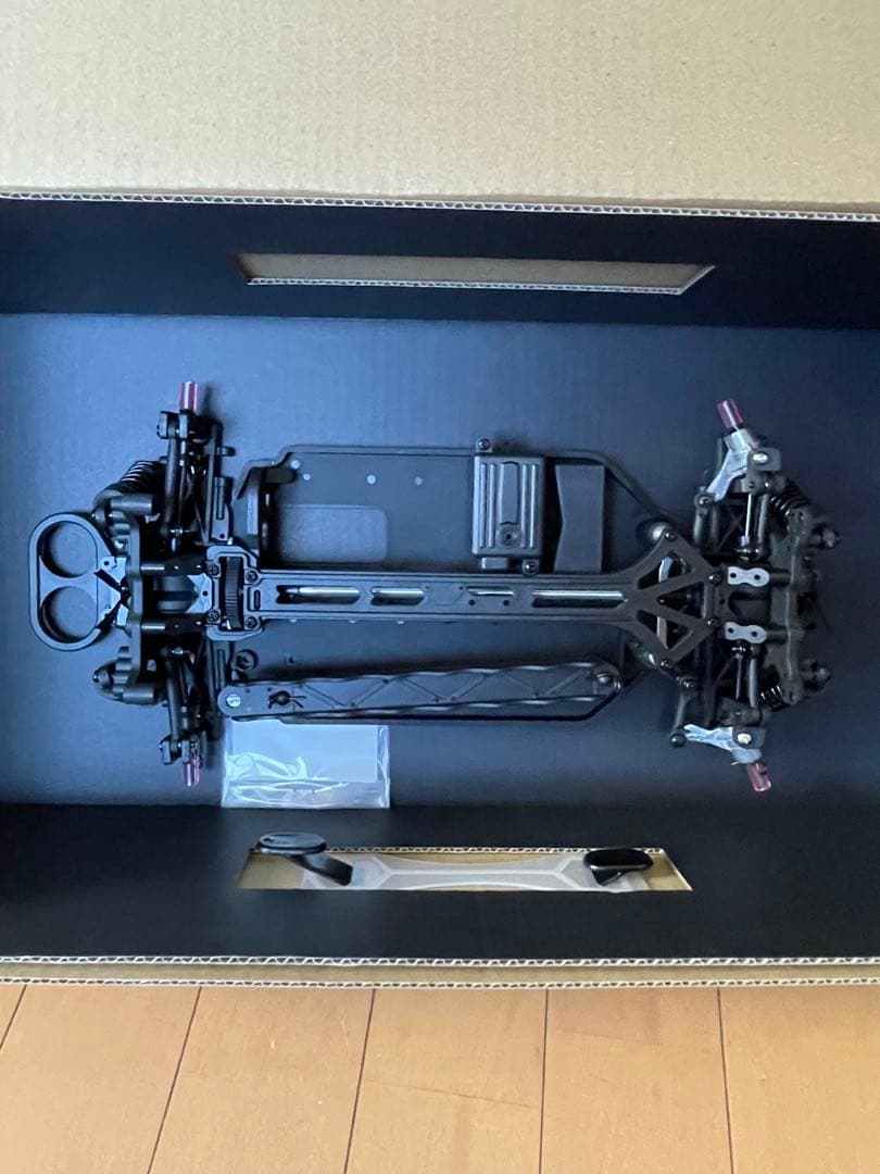 1/10 スバル レガシィ（BC5)ツール•ド•コルスver. シャーシ組立済