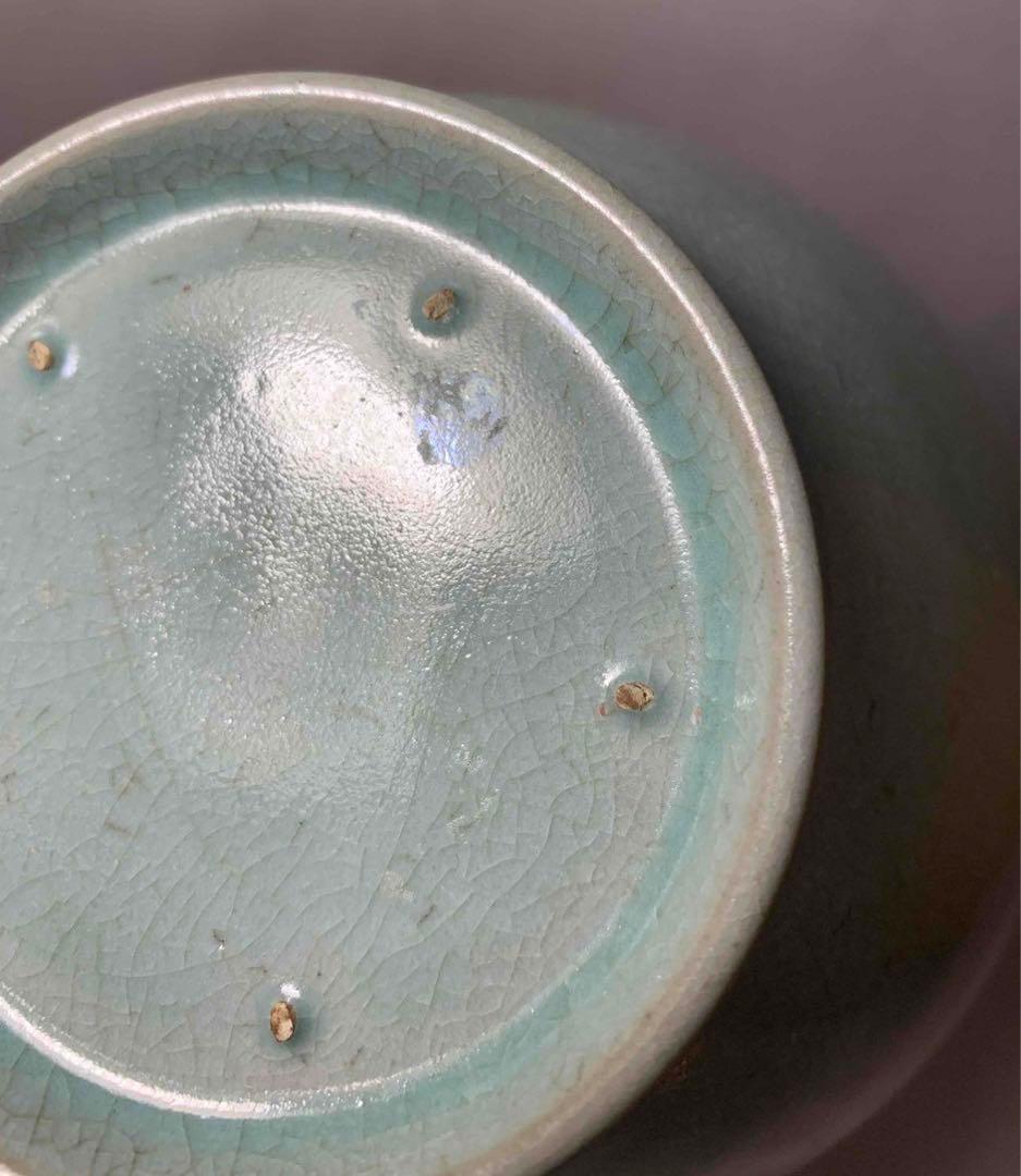 中国 首にふくらみのある瓶u6230828