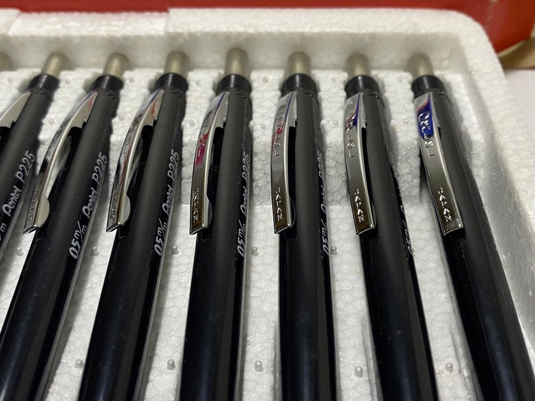 廃番 廃盤 ぺんてる Pentel P225 1ダース 箱付き 完品
