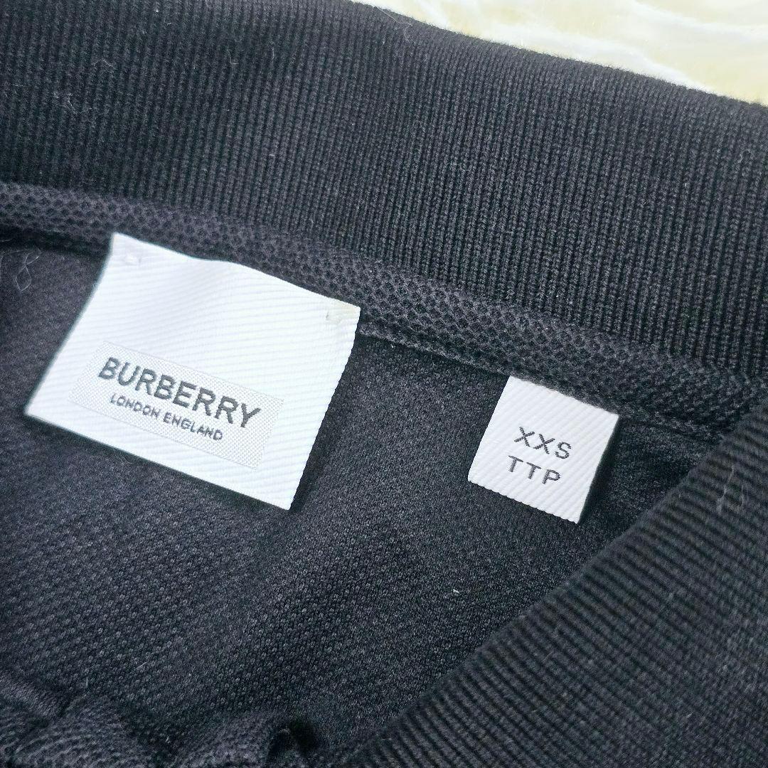 caprice様✨バーバリー TBロゴ ワンポイント ポロシャツ ブラック