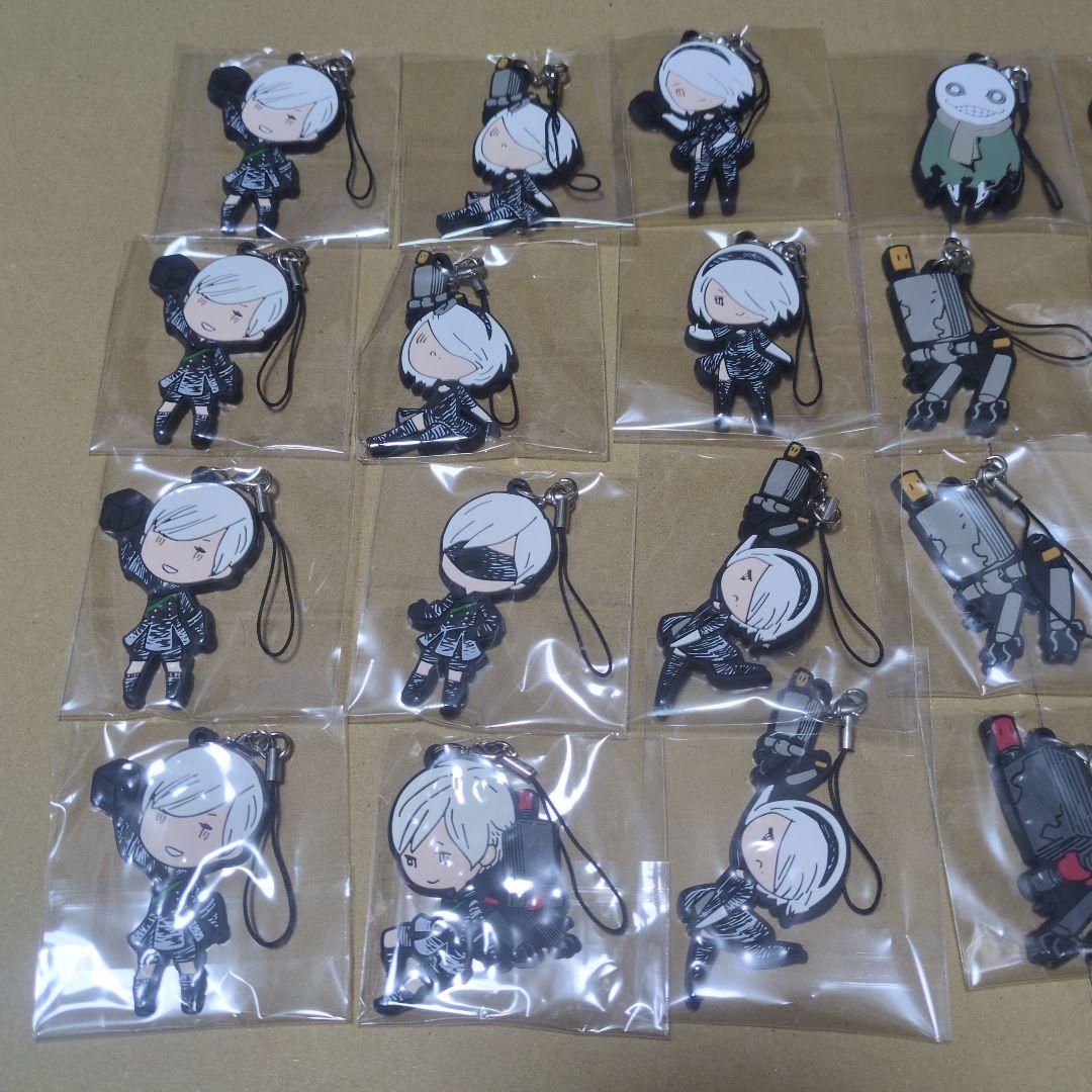 ニーアオートマタ ニーアレプリカント ラバーストラップ 27個セット