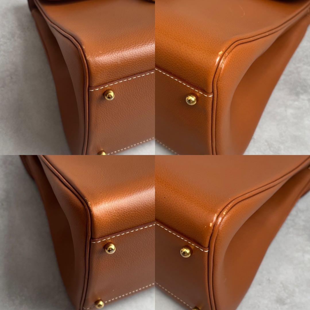 値下げ済み!DELVAUX ブリヨンMM 2way ハンドバッグ ストラップ付き