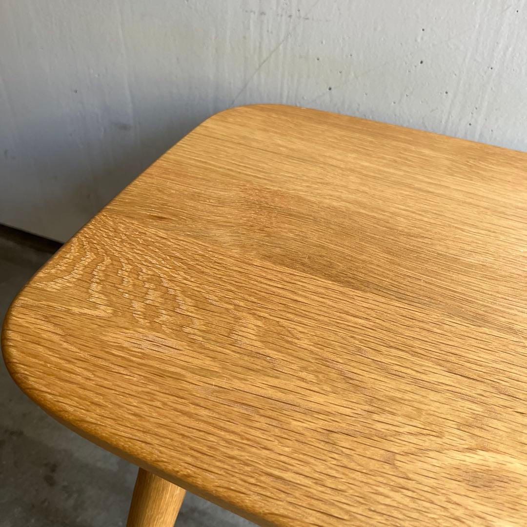 美品・廃盤希少★無印 オーク材スツール・丸脚 リアルファニチャー