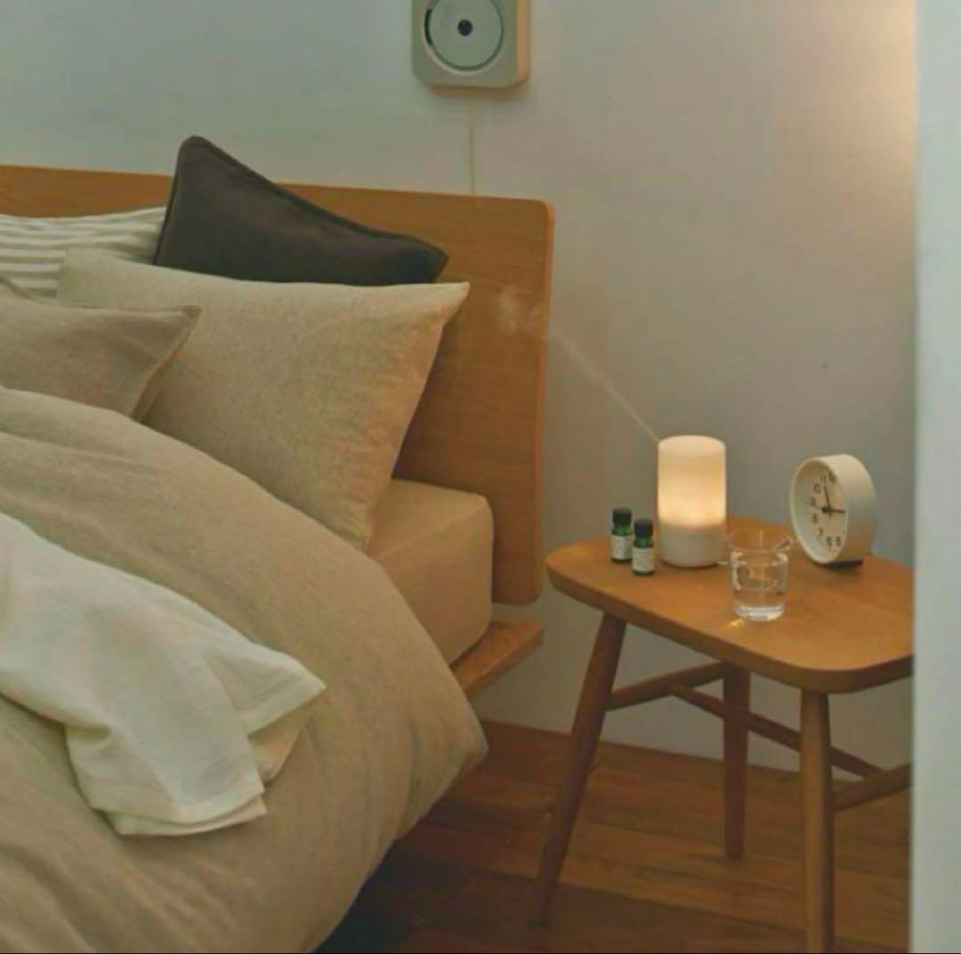 美品・廃盤希少★無印 オーク材スツール・丸脚 リアルファニチャー