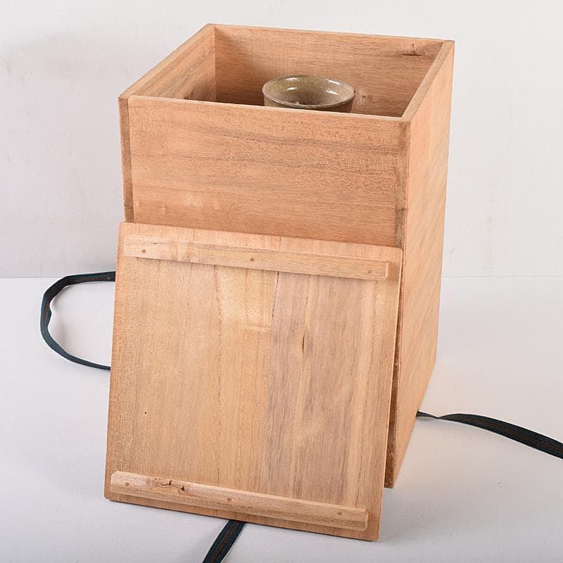 朝鮮美術 李朝 高麗青磁 鉄絵 草文 碗口瓶 時代箱付