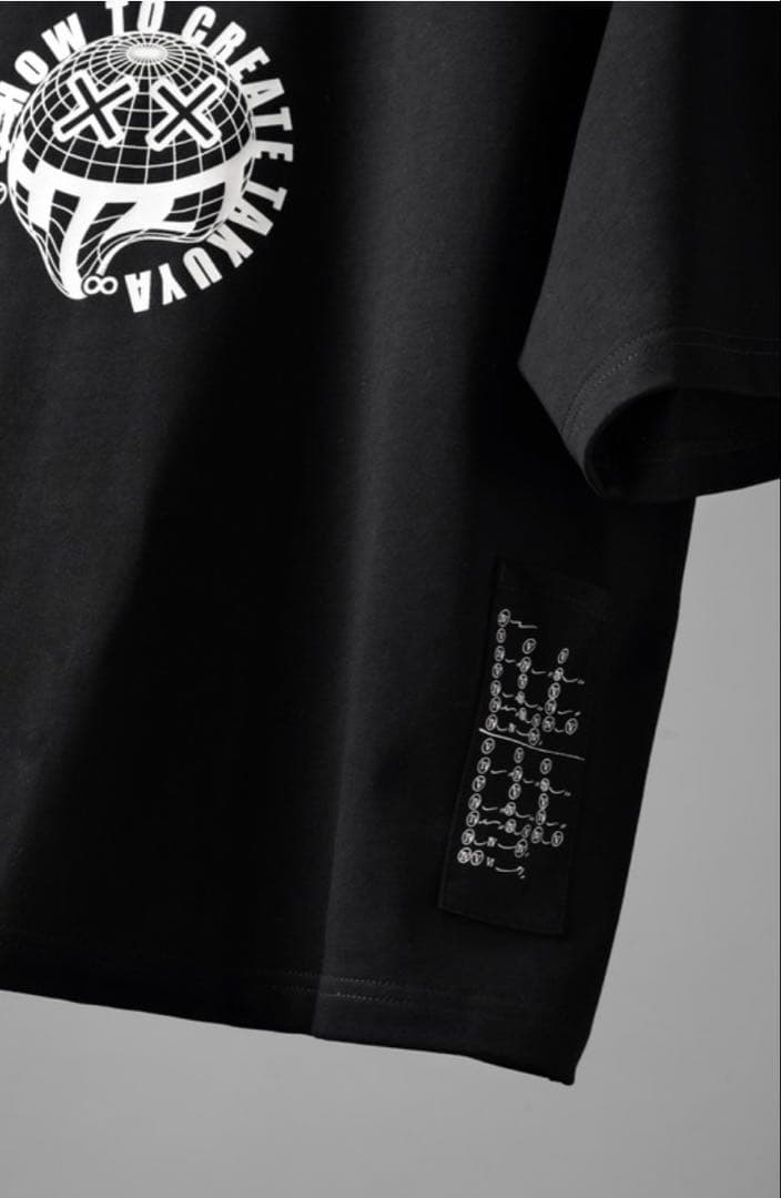 TAKUYA∞の創り方 ハーモニカ クロップドTシャツ/ブラック 商品詳細