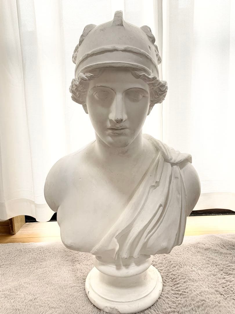 新品 石膏像 デッサン 胸像 アマゾン