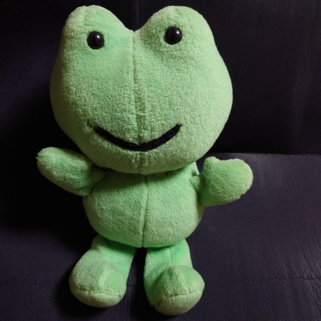 激レア マザーグースの森 ケロちゃん カエル ぬいぐるみ 訳あり レトロ