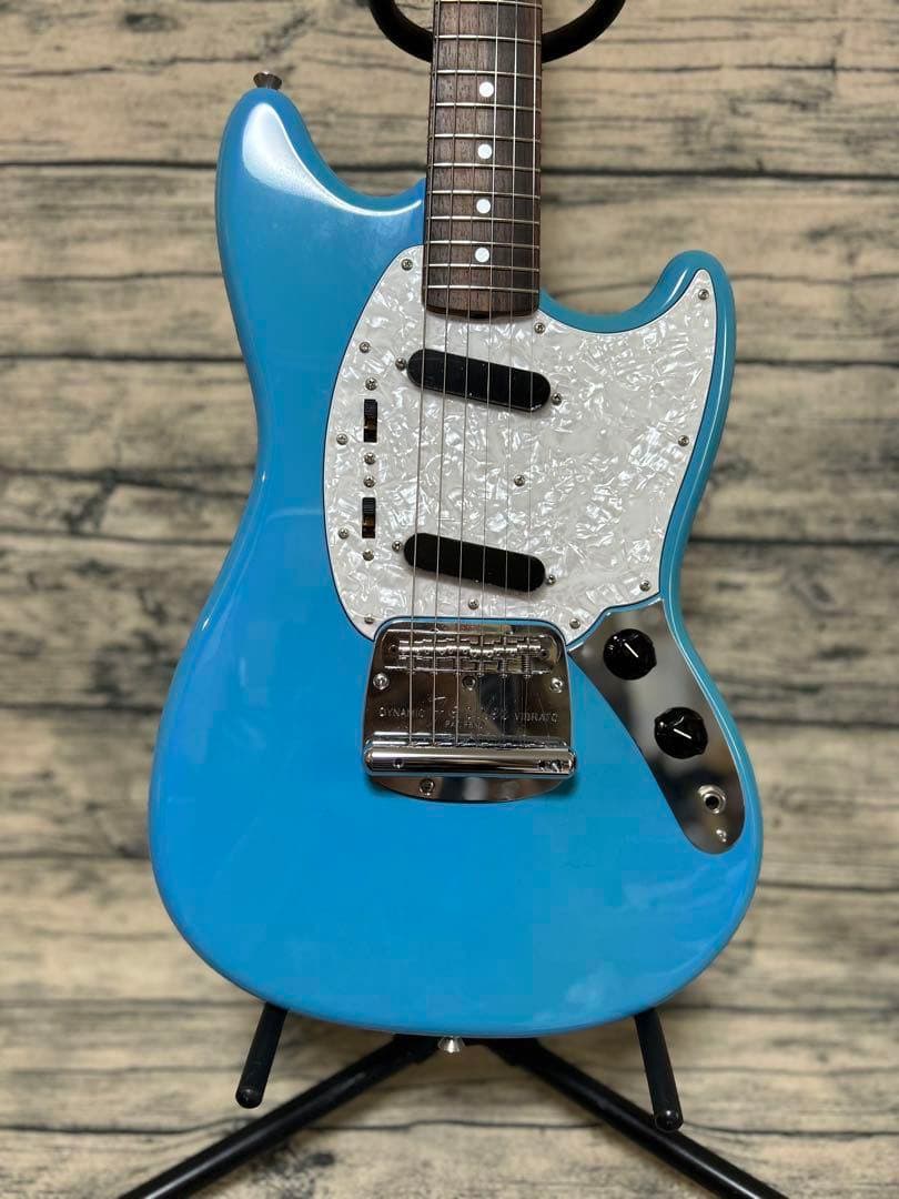 美品 Fender mustang Daphne Blueエレキギター 90s
