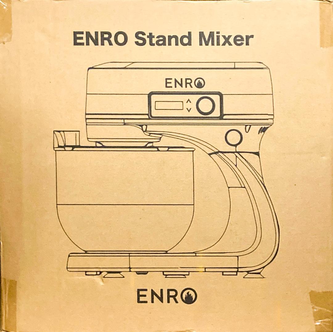 ENRO スタンドミキサー 料理の幅が広がる 6リットル スピード12段階