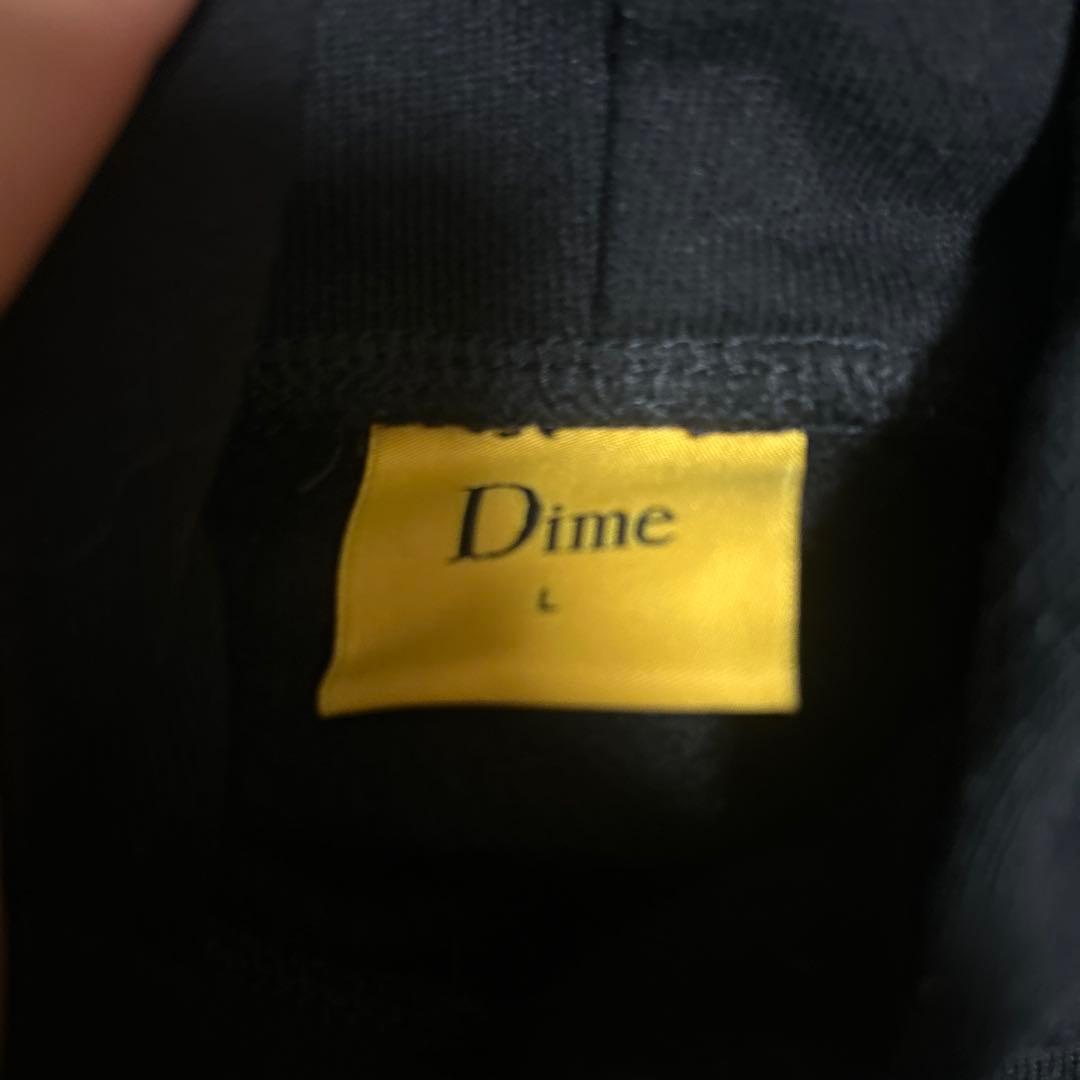 Dime ブラック パーカー Lサイズ